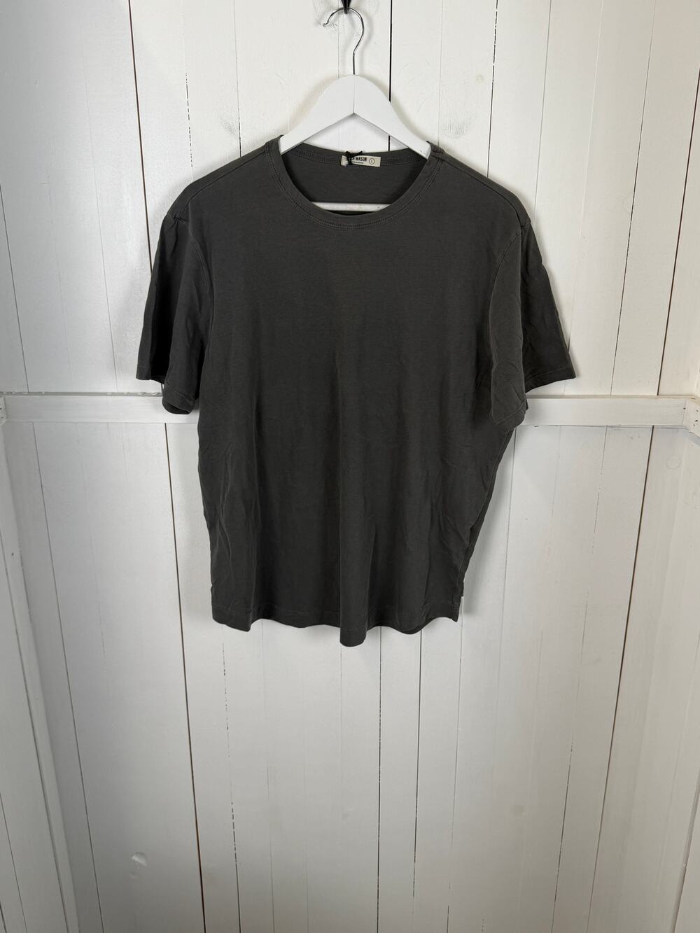 Buck Mason Men’s Gray Cotton T-Shirt Size L Excellent
